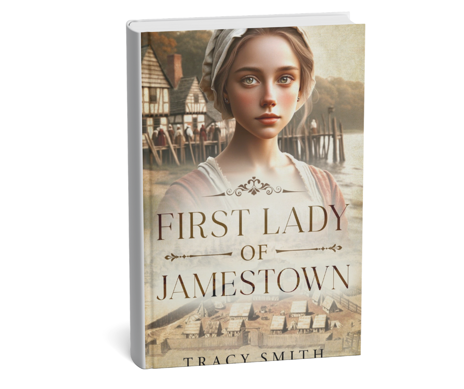 Hardback-First Lady of Jamestown-First Edition on sale