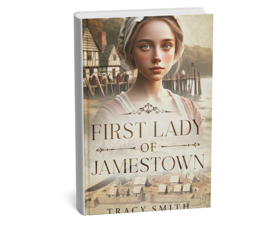 Hardback-First Lady of Jamestown-First Edition on sale