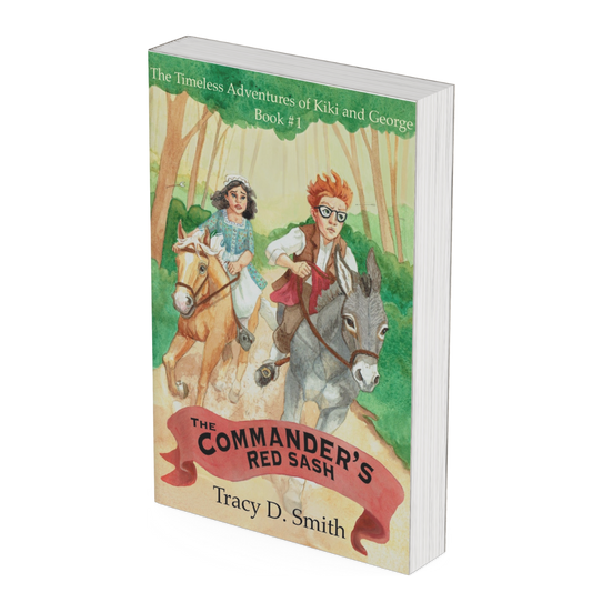Paperback-The Timeless Adventures of Kiki and George: The Commander's Red Sash