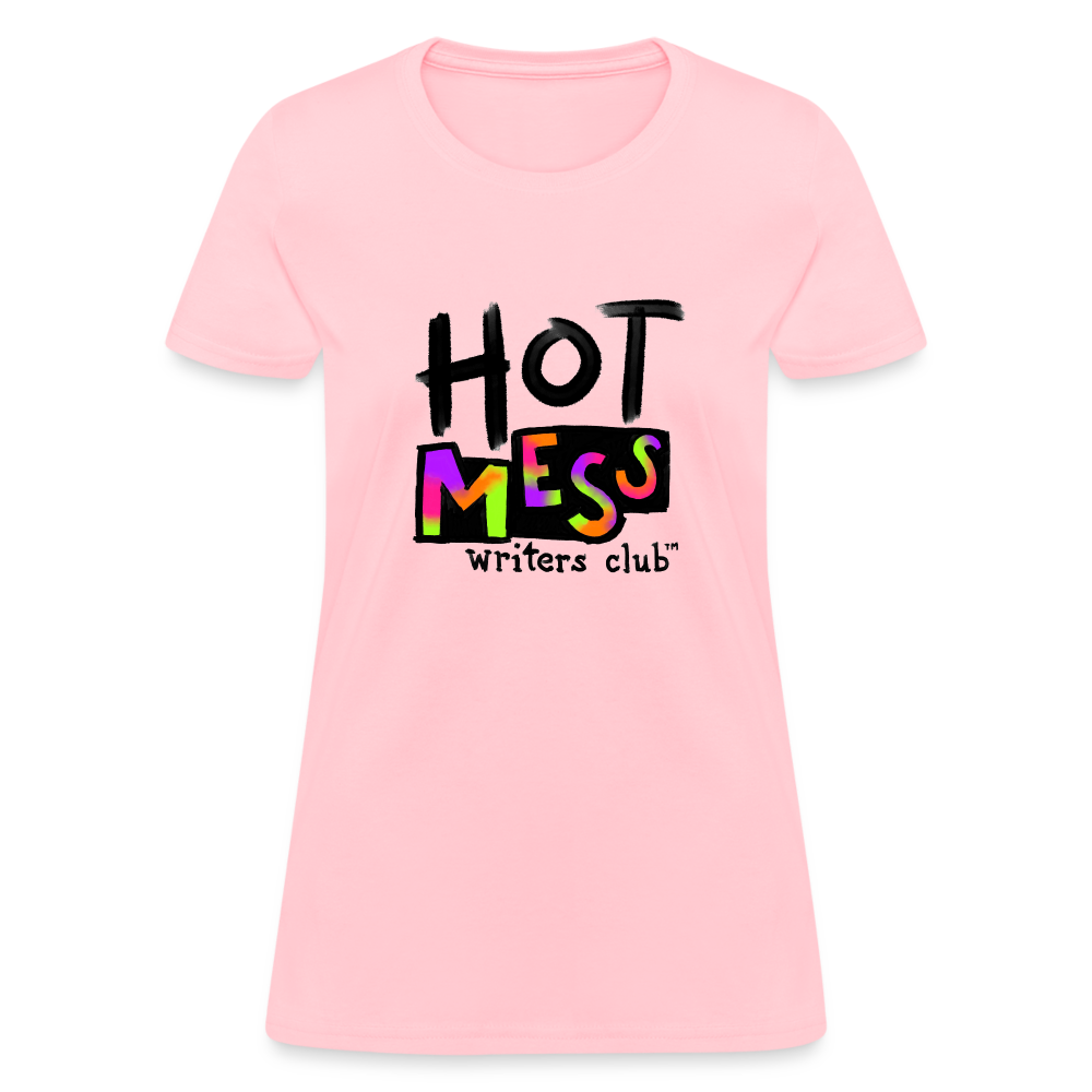 Hot Mess Writer's Logo Large - pink
