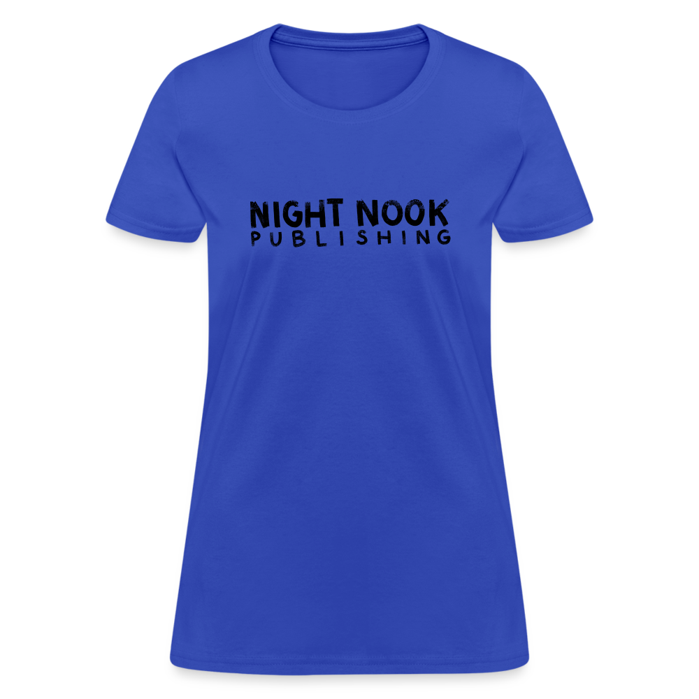 Women's T-Shirt with Night Nook Publishing - royal blue