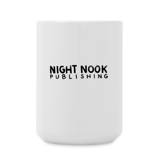 Coffee/Tea Mug 15 oz with Night Nook Publishing - white
