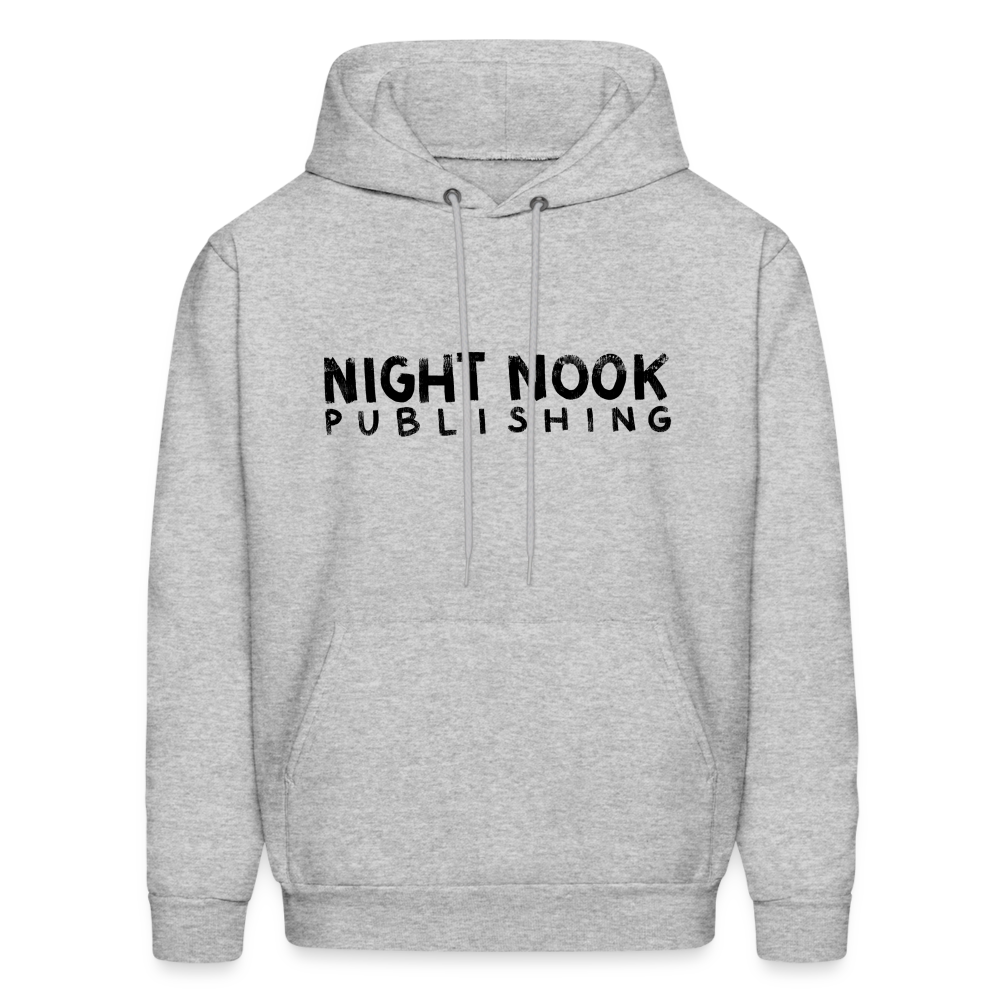 Men's Hoodie with Night Nook Publishing - heather gray