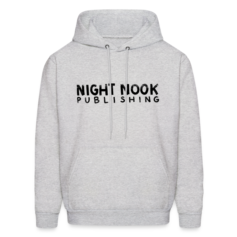 Men's Hoodie with Night Nook Publishing - ash 